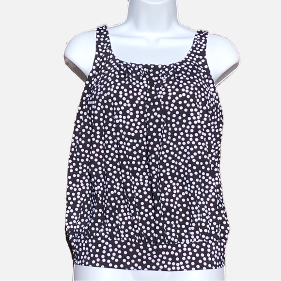 Lands End Women’s Tankini Bathing Suit Swimsuit Size Petite Medium (8P) - Picture 6 of 11